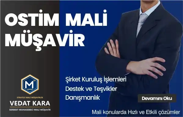 Ostim Mali Müşavir — Ostim OSB Sanayi & İmalat Muhasebesi Uzmanı